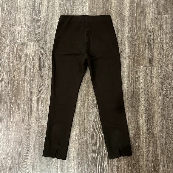 Fifteen Twenty Brown Ankle Slit Crop Pants XS Stretch Twill Slim Crop Trouser - Picture 14 of 14